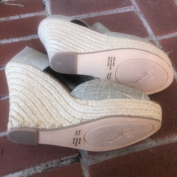 Seychelles Rope Peep Toe Wedges NWOT - Picture 5 of 5